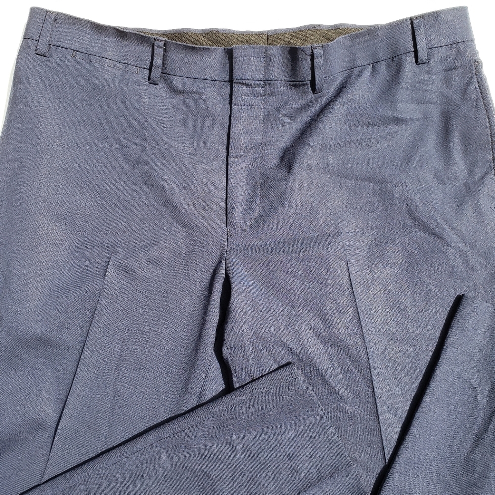 Lauren Ralph Lauren Wool Navy Pants Size 38 x 30 - Picture 2 of 8